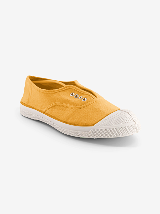 las mujeres elly tenis de azafrán