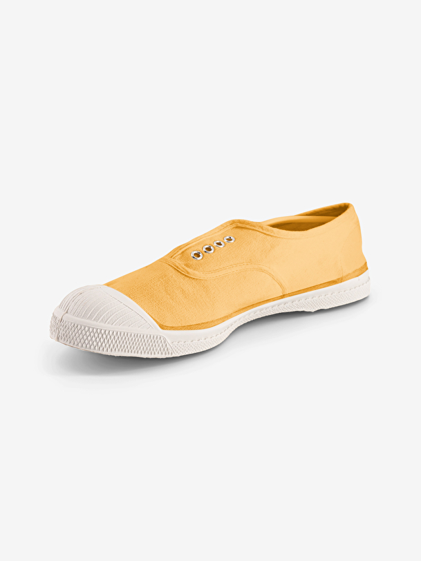 las mujeres elly tenis de azafrán